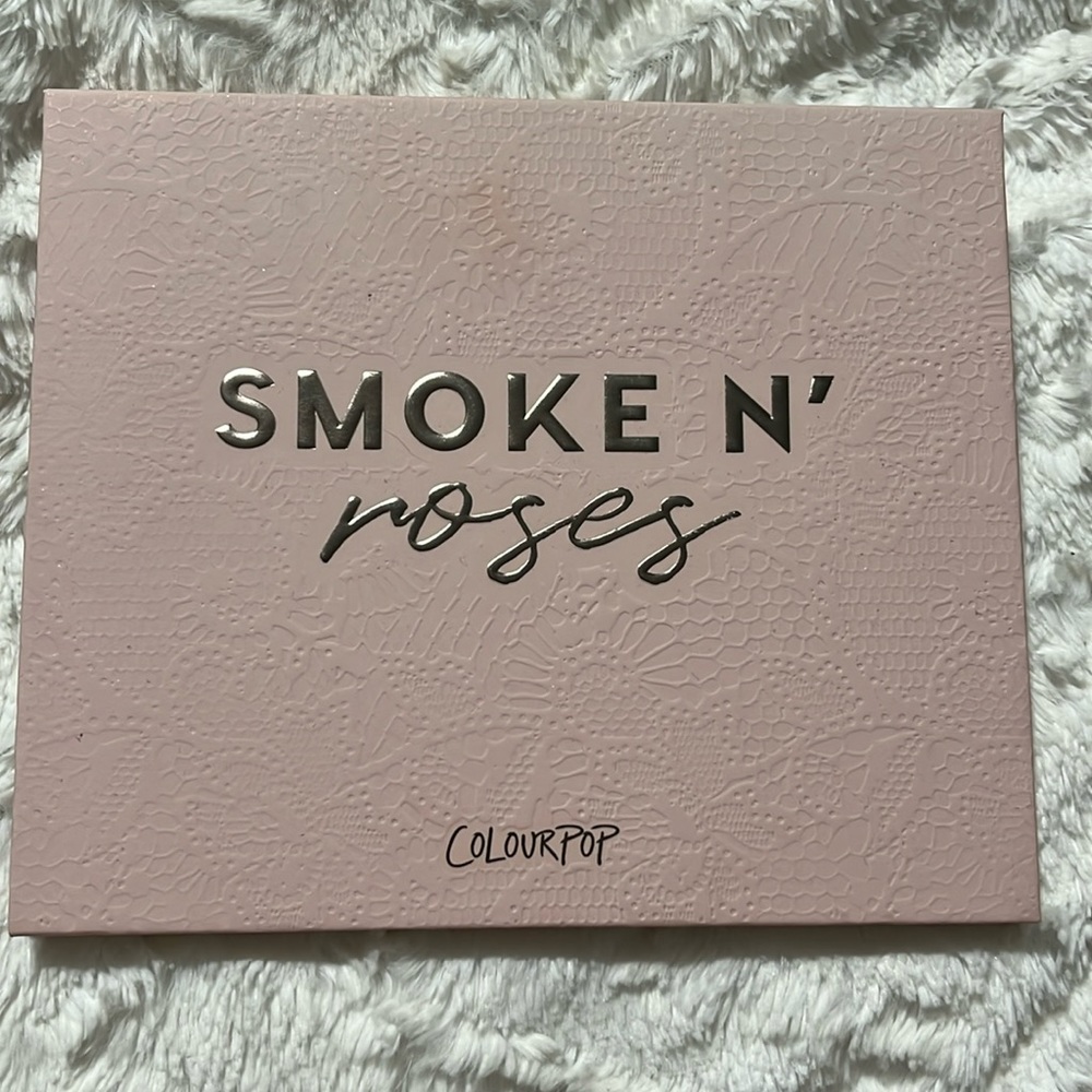 Colourpop Smoke N’ Roses Pressed Powder Palette